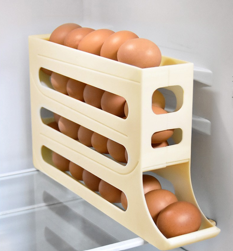 #0011 4단 자동 롤링 에그 트레이