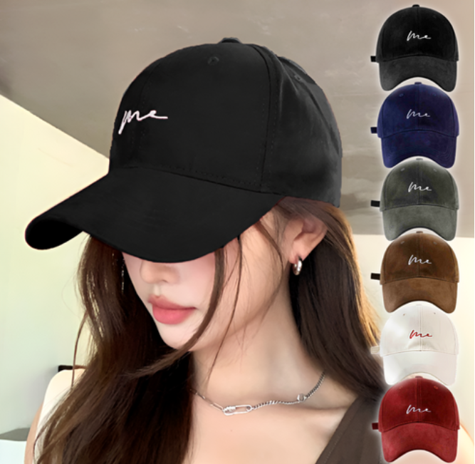 얼굴이 작아 보이는 루미노바 빅사이즈 남녀공용 볼캡 — 데일리 패션용 모자